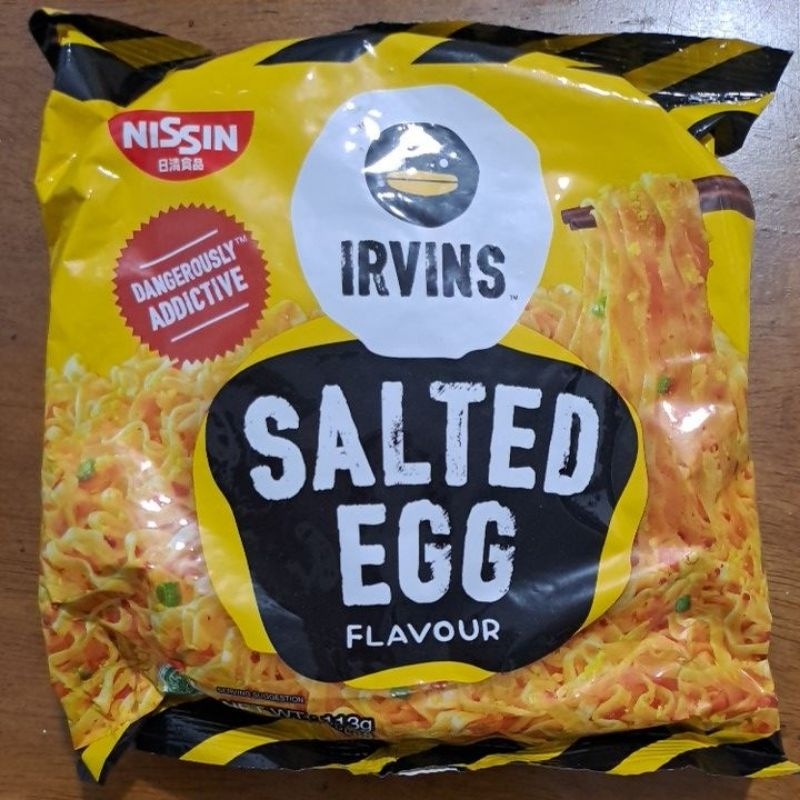 

Irvins Salted Egg Noodle Mie Instant