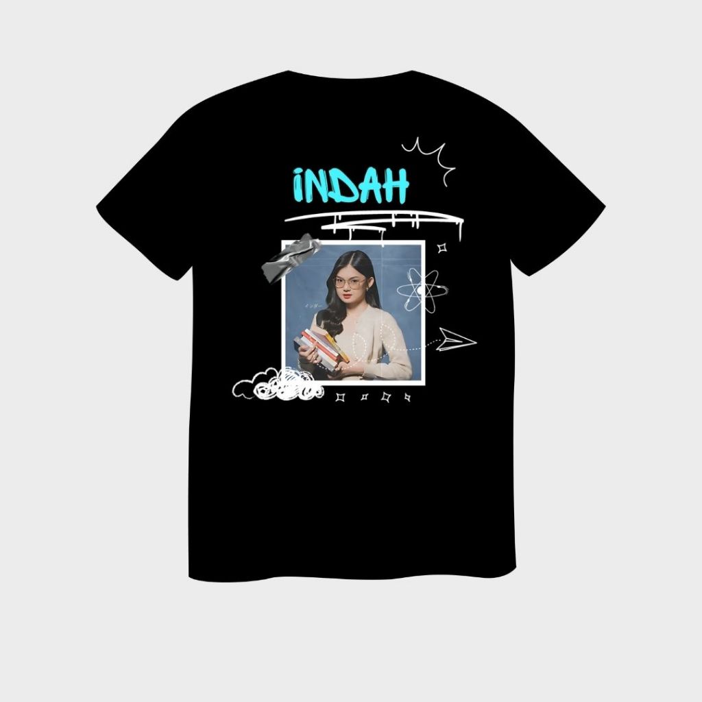 Kaos JKT48 Indah Special Goes To School Edition | Kaos JKT48 | Kaos Unisex Pria Wanita / Ukuran M / 