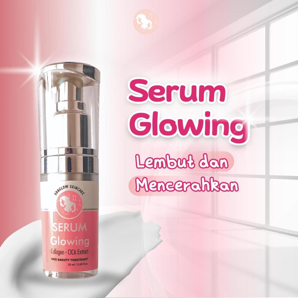 Serum Wajah Langsung Glowing Flek Pudar Jerawat Hilang BBB Glow