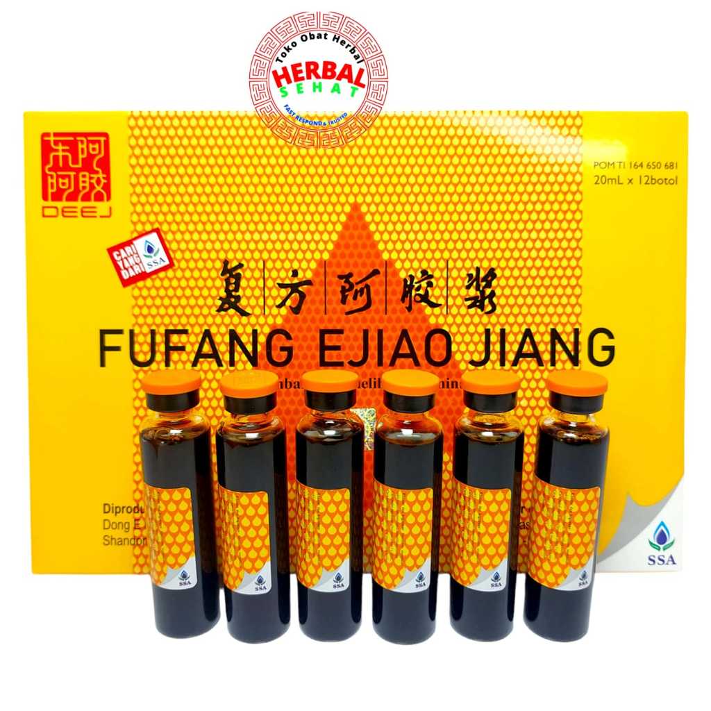 

Ecer 6 Botol - Fufang Ejiao Jiang - Fu Fang Obat Penambah Trombosit Demam Berdarah