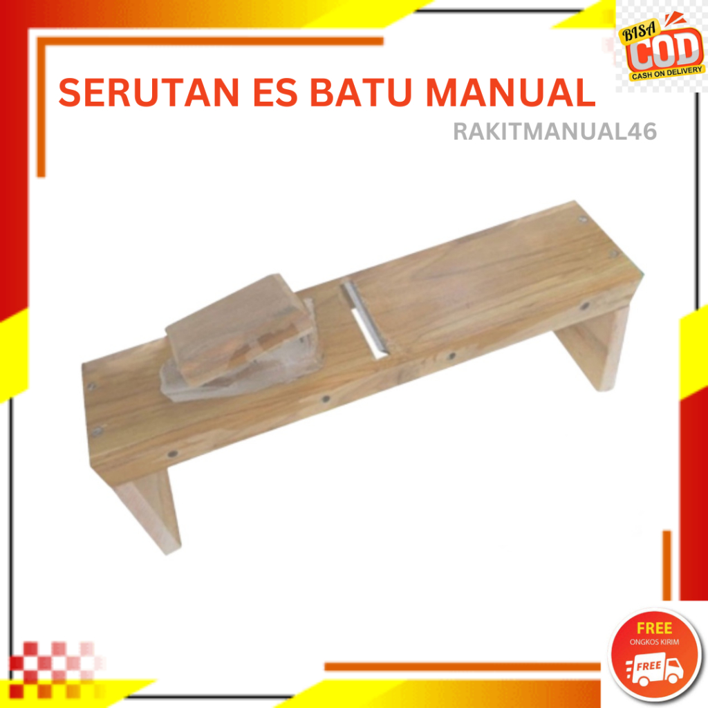 Serutan Es Batu Manual / Alat Serut Es Batu