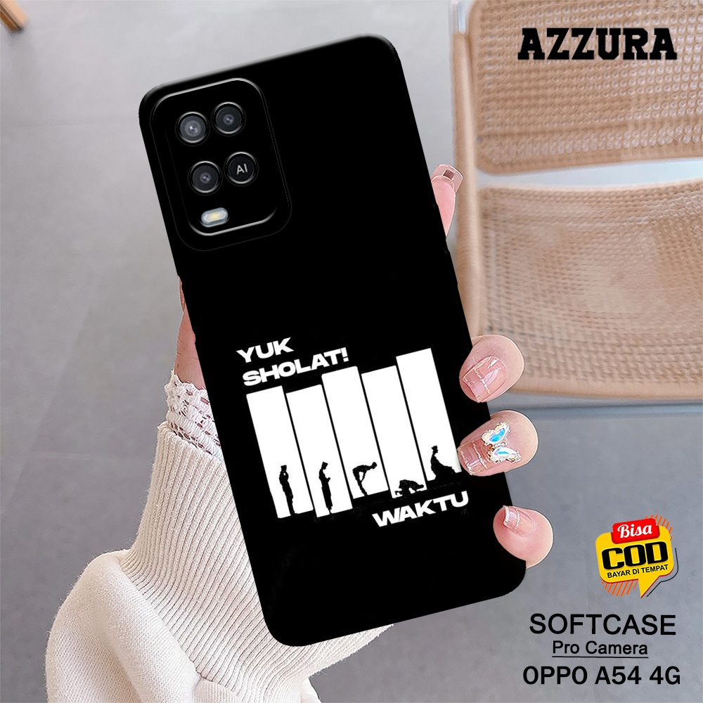 AZZURA - Softcase Oppo A54 4G Terbaru - Muslim Case - Case Oppo A54 4G Terbaru - Casing Hp Oppo A54 