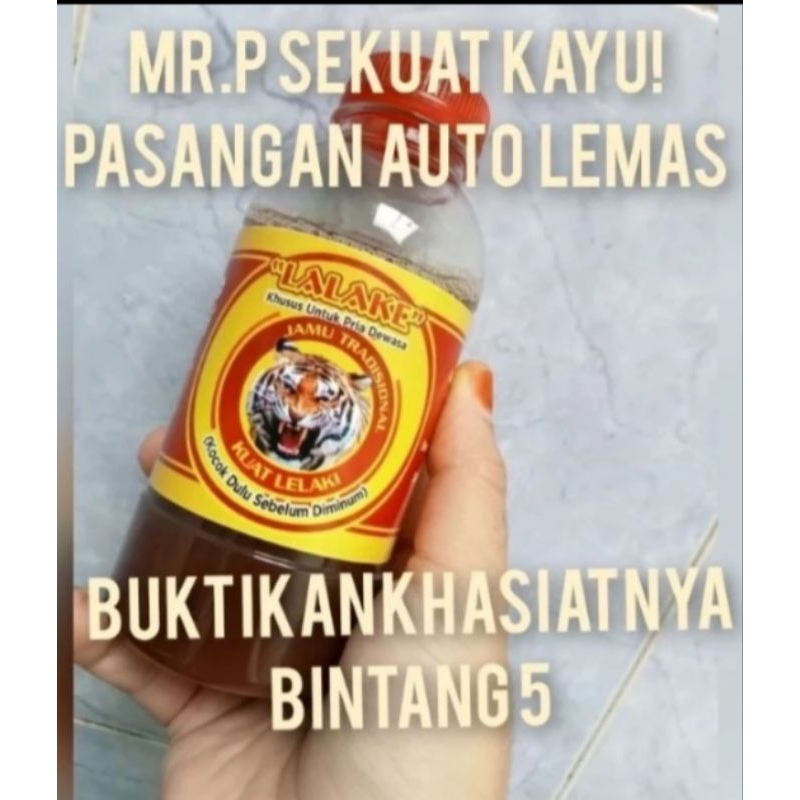 Jamu Kuat Perkasa Tahan Lama Untuk Pria Dewasa Cap Lalake'