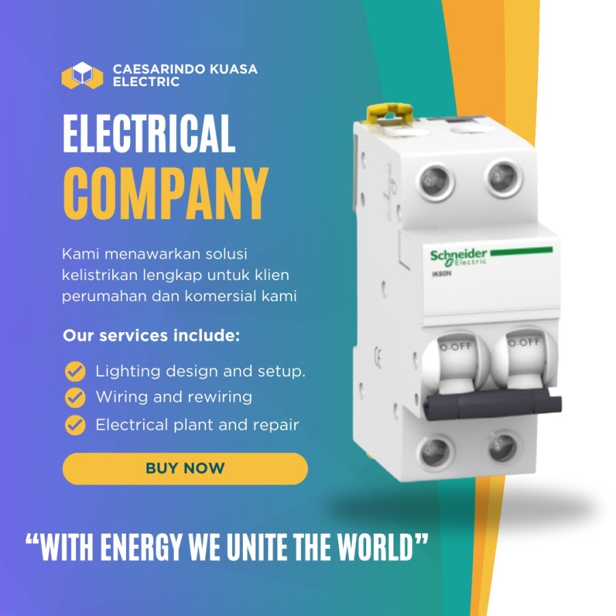 MCB 40A 2P SCHNEIDER IK60N 40AMPER 2PAS 40AMPERE 2PHASE SNEIDER 2POLE