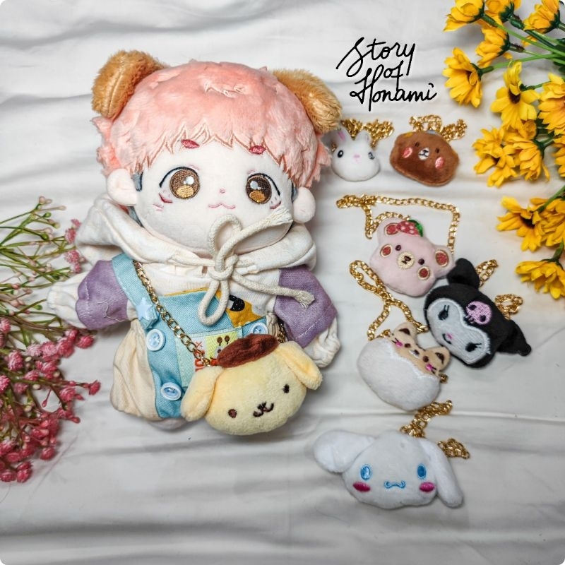 PIPI BAG - TAS DOLL 20 CM SANRIO INSPIRED CASUAL KPOP COTTON