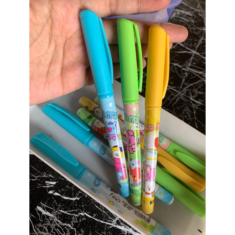 

pulpen/pulpen gel/pulpen BT21