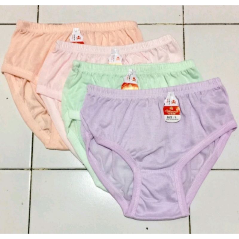 12pcs (1lusin) celana dalam wanita vienna ukuran besar , 1lusin celana dalam wanita katun polos, 1lu