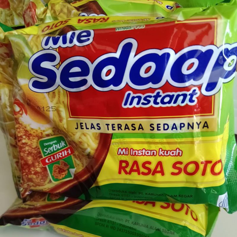 

Mie Sedap Instant Soto