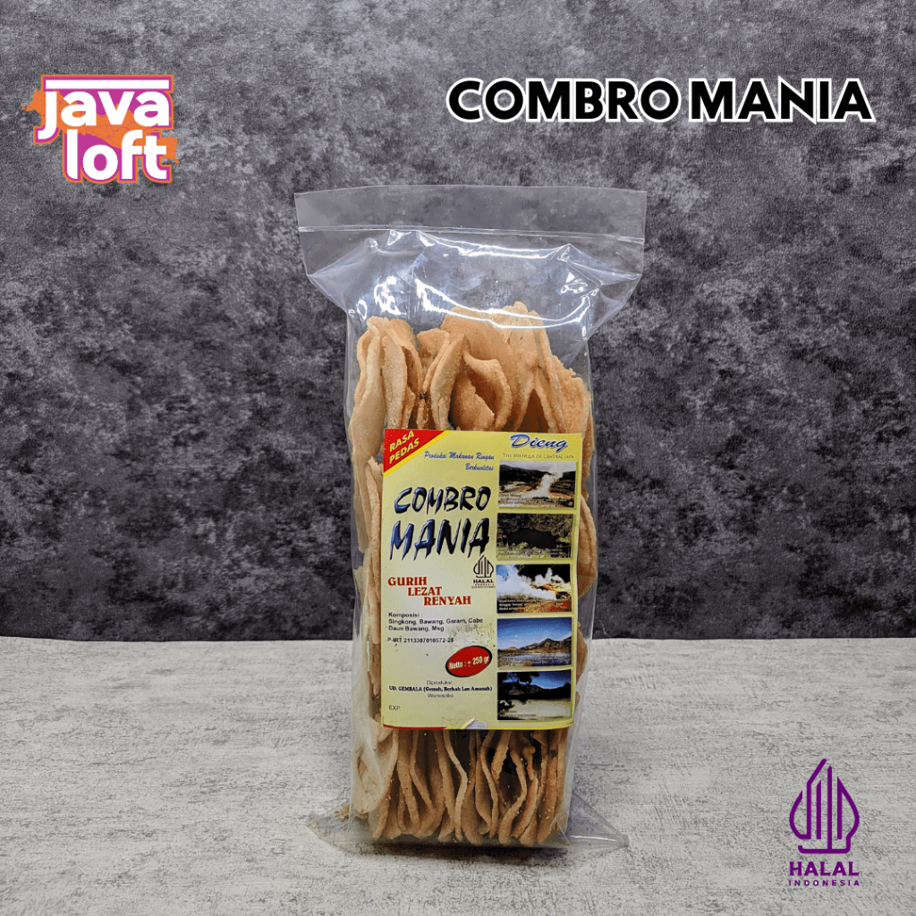 

Combro Mania Cemilan Keripik Singkong Combro Tradisional Khas Wonosobo