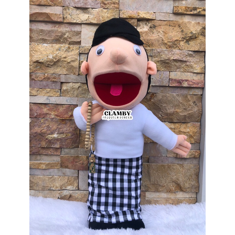 Boneka Muppet Mainan Anak Mainan Edukasi Boneka Dongeng Muppet Santri Perempuan Santri Laki - Laki