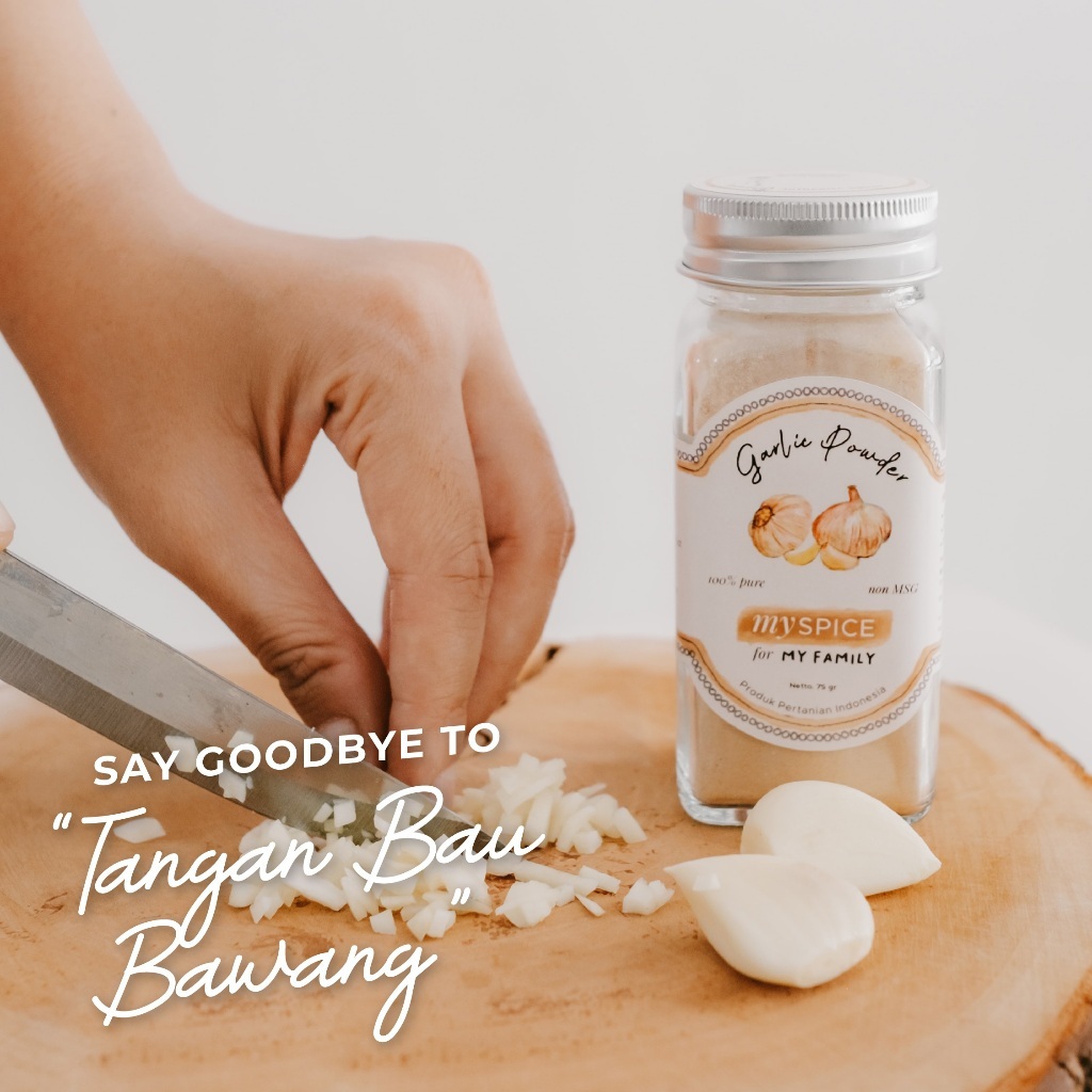 

Bubuk Bawang Putih Onion Powder Non MSG Asli 100% Kualitas Premium