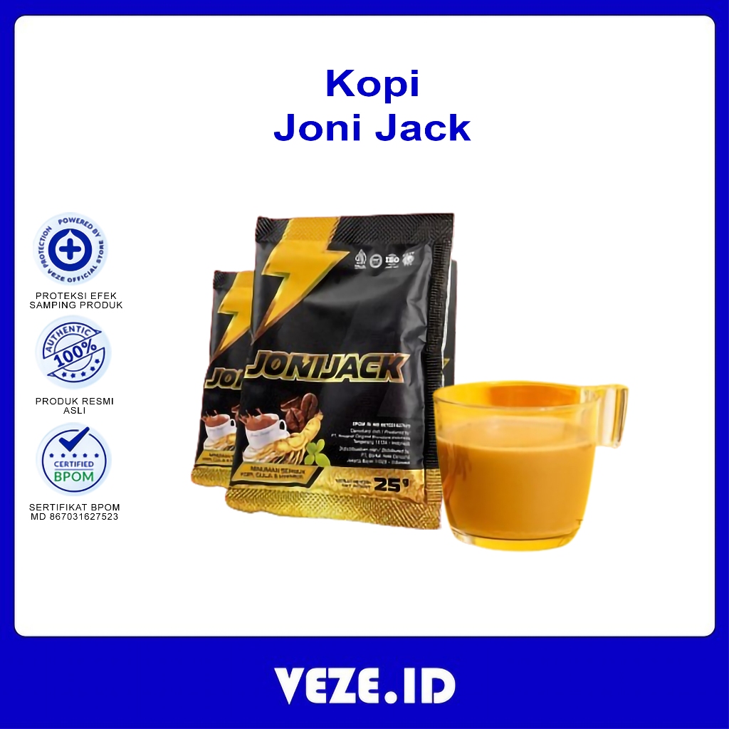 

BPOM JONIJACK KOPI GINGSENG STAMINA KUAT 1 SACHET