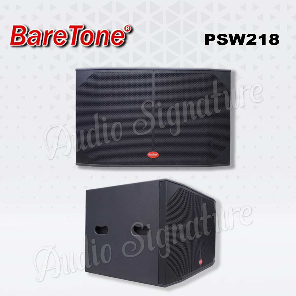 Speaker Subwoofer 18 Inch BARETONE PSW218 | PSW 218 Original