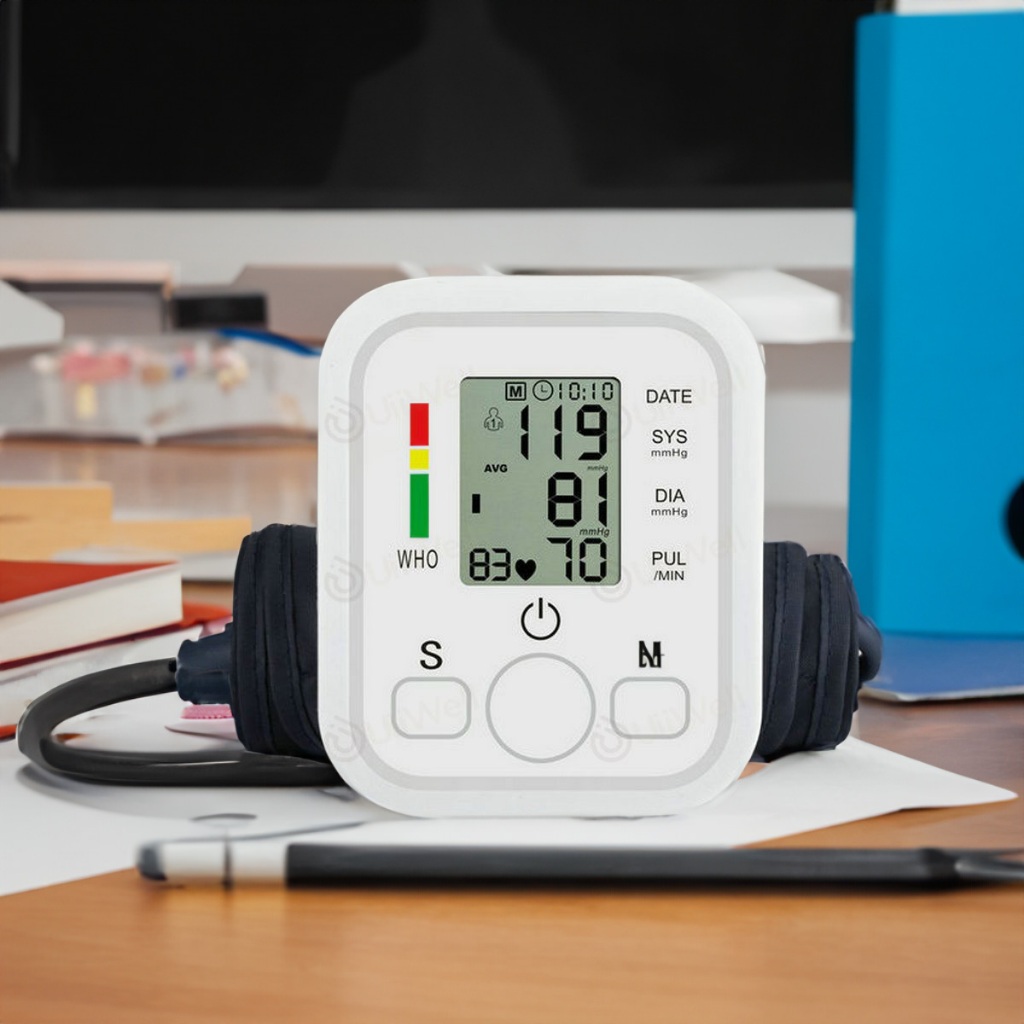 Tensi Darah Tensimeter Digital / Blood Pressure Monitor / Electronic Digital Tensimeter Sphygmomanom