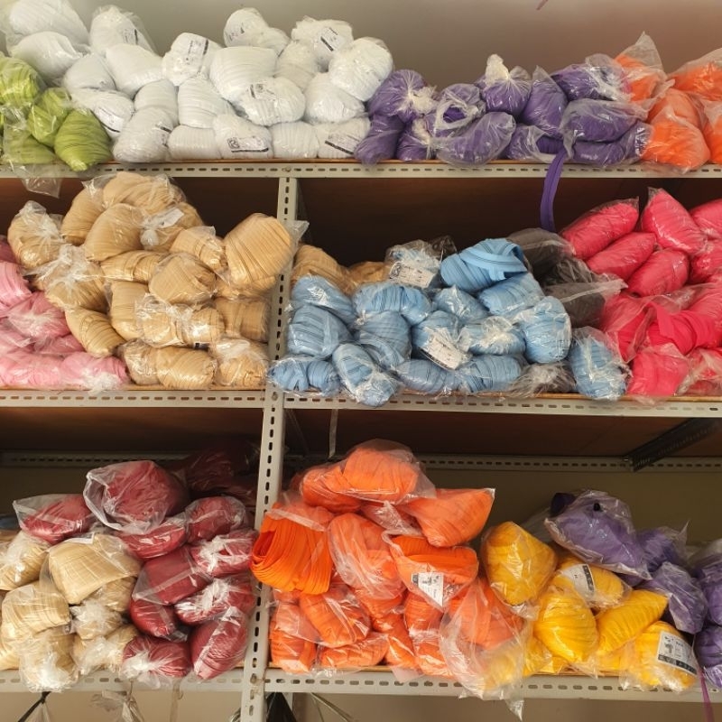 RESLETING NO 5 PLASTIK WARNA HITAM PUTIH ECERAN | UNTUK POUCH DOMPET EMAS TAS SEKOLAH ANAK PRIA WANI