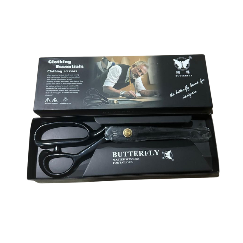 

[FB 10 ] Gunting Potong Bahan Kain Flower Butterfly 10 10 inch