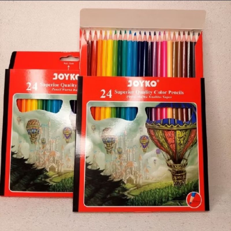

pensil warna JOYKO CP-101 24 warna pensil warna panjang