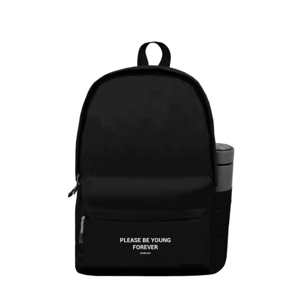 Dobujack Tas Forever Black Backpack