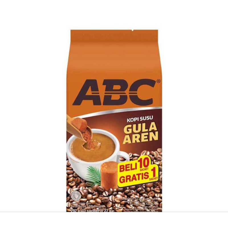 

abc kopi gula aren 11 sachet