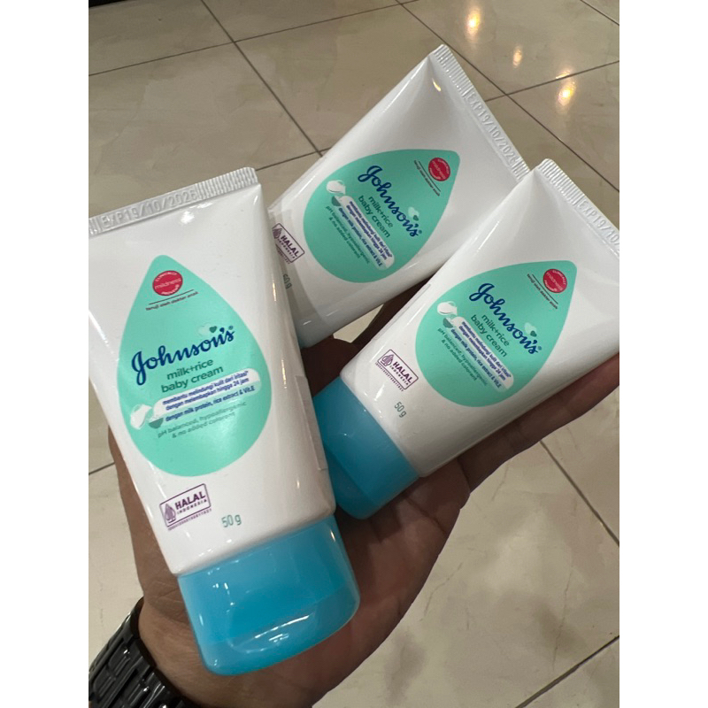 JOHNSONS BABY CREAM MILK+RICE 50g