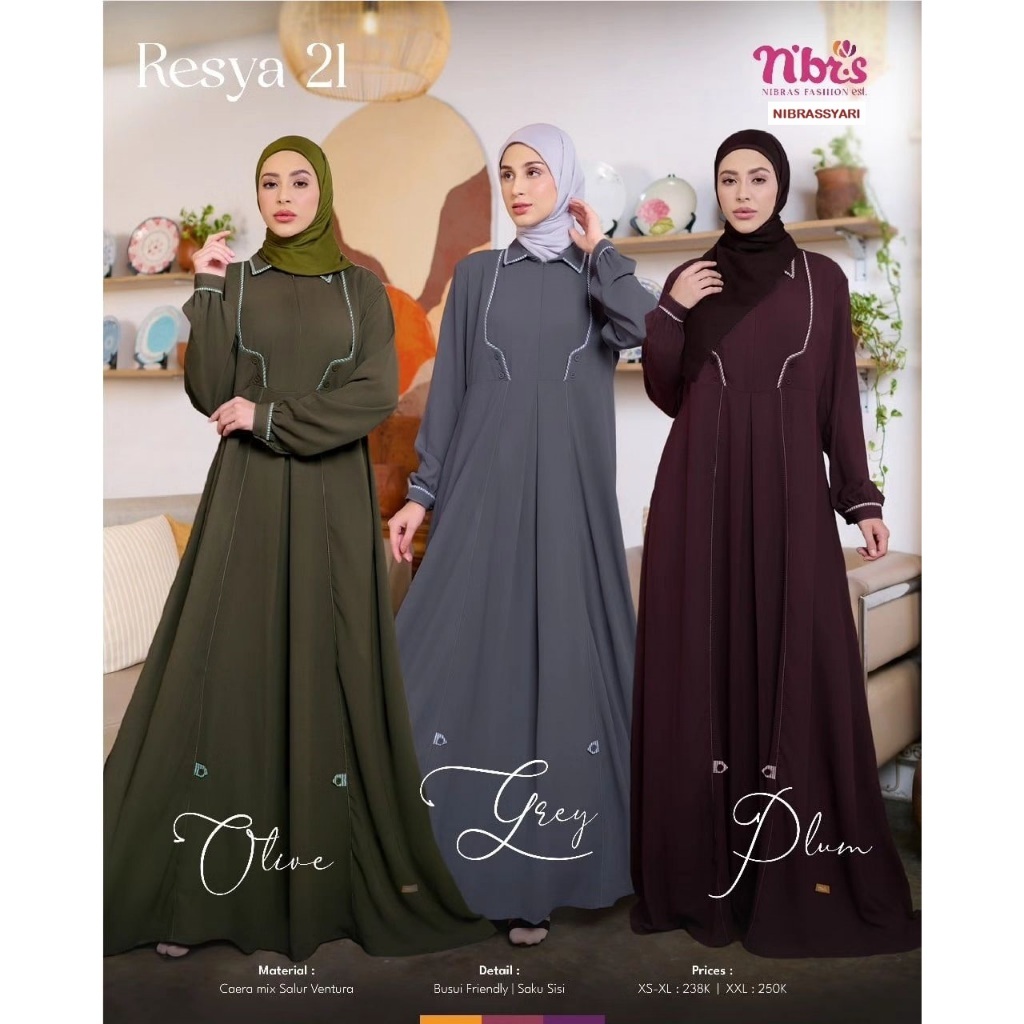 TERBARU GAMIS NIBRAS RESYA 21 | NIBRAS 2024