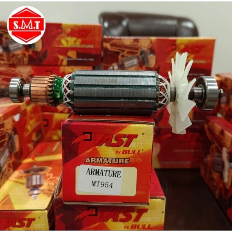 AST ARMATURE ANGKER GERINDA MT954 MOD.MAKTEC GRINDER MT 954