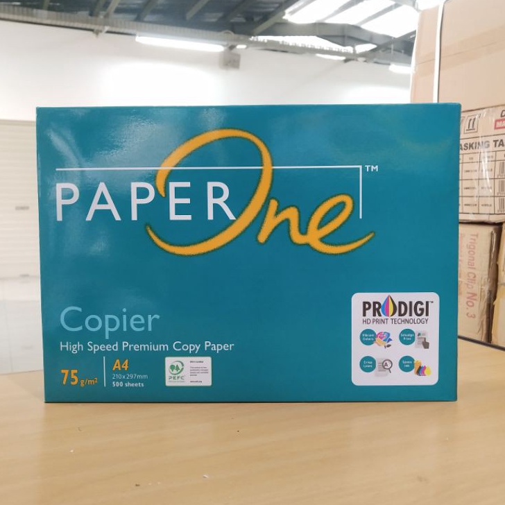 

Pilihan KES HVS PAPER ONE A4 75GR PUTIH