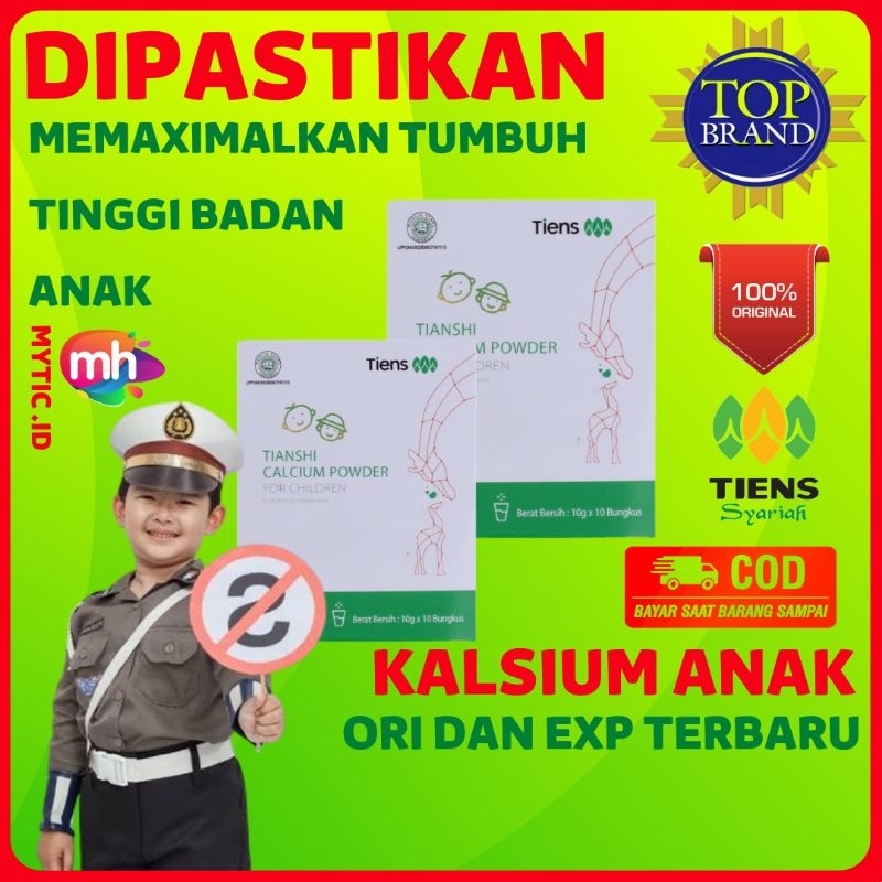 

[ Harga 1 Sachet ] Susu Kalsium Anak Tiens Tianshi Calsium For Children Peninggi Badan Anak Dan Kecerdasan Otak