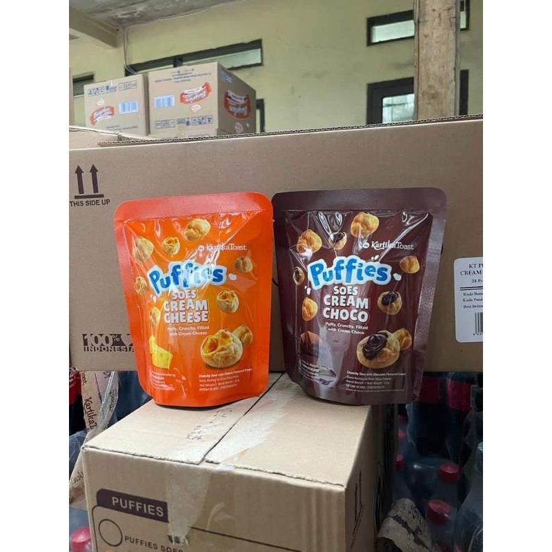 

puffies soes cream