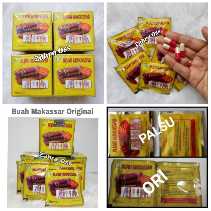 kapsul buah makassar original