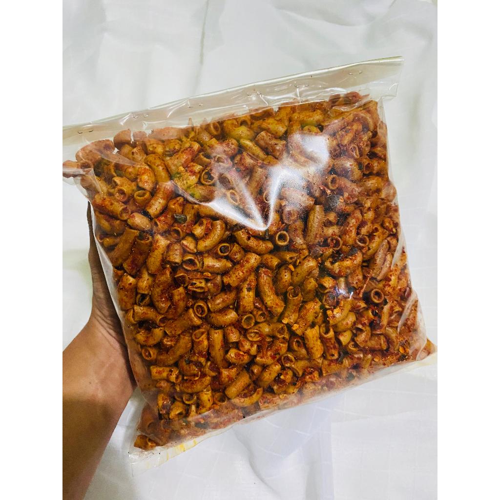 

makaroni bantat pedas daun jeruk bumbu melimpah/makaroni bantat original daun jeruk kemasan 500gr 250gr 100gr