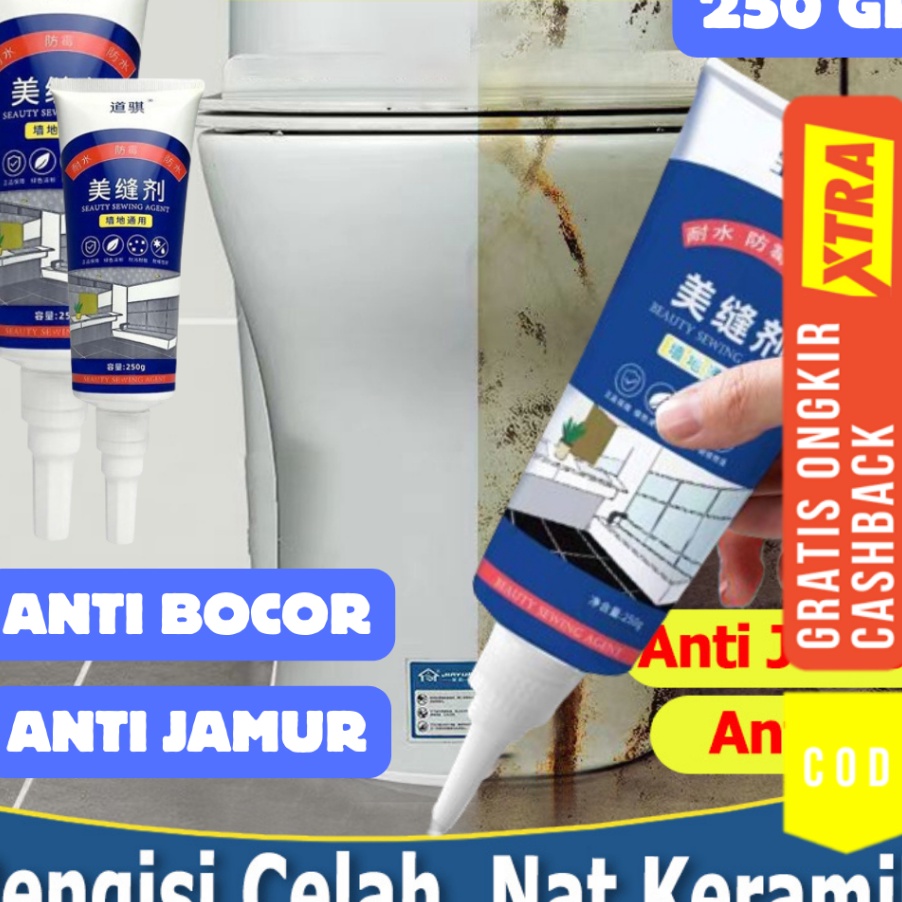 Extra Lem Keramik Anti Bocor Wateroof Universal Sealant 25g  Lem Nat Keramik Anti Jamur 25g  Tile Re