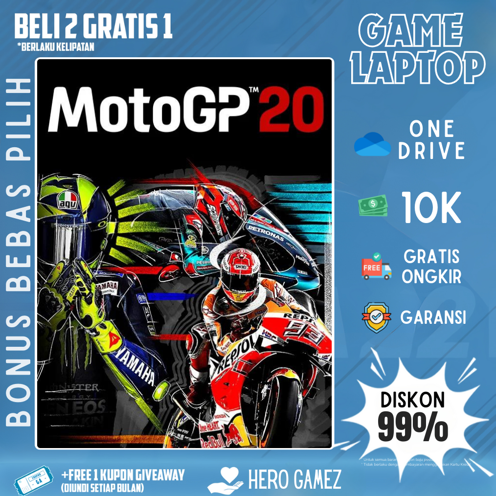 MOTOGP 2020 - LINK DOWNLOAD - GAME PC - GAME LAPTOP - GAME OFFLINE