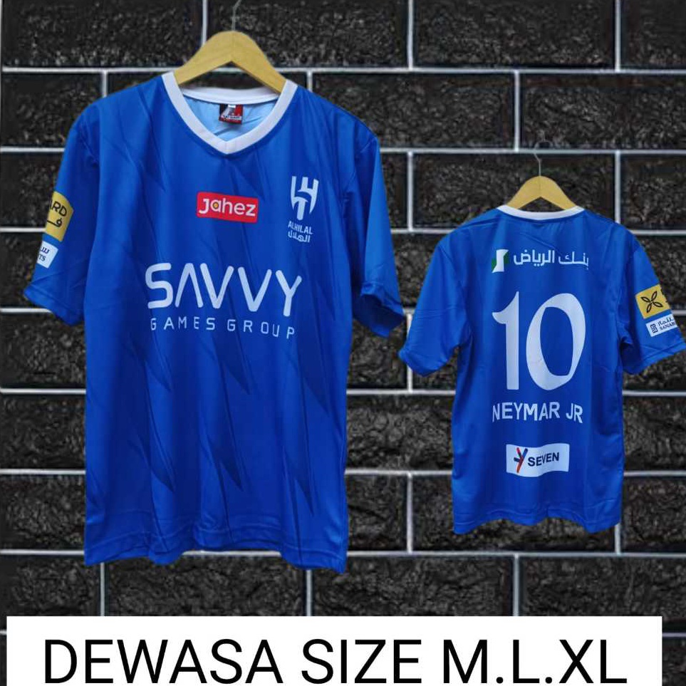 Paket Hemat  jersey al hilal dewasabaju al hilal neymar dewasa