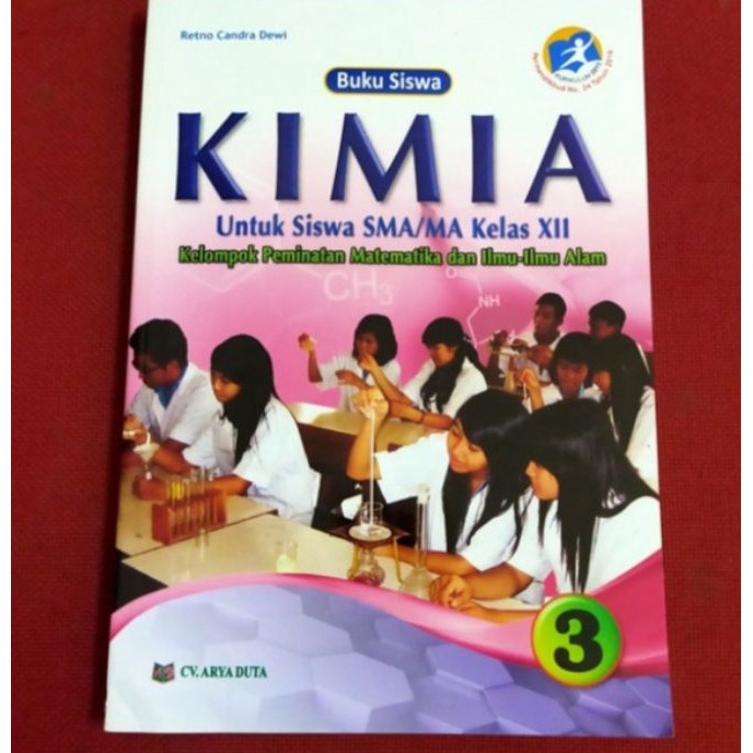 

Hemat ORI buku teks siswa Kimia k13 bidang peminatan Arya duta kelas 12 edisi revisi