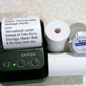 

Termurah Kes setruk Thermal 58x3mm full 1 roll