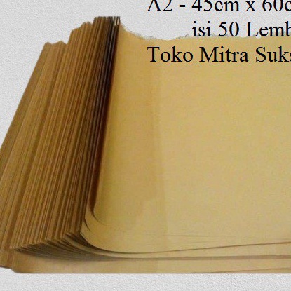 

Promo 5 Lembar Kes Samson Kraft 8gram A2 45cm x 6cm