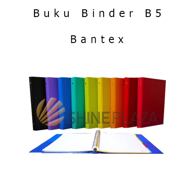 

HJ6 Buku Ring Binder Loose Leaf Bantex B5 Buku Binder Bantex B5 Loose Leaf Bantex B5