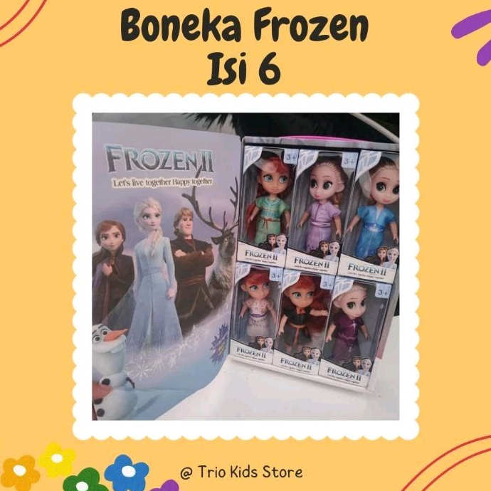 Boneka Princess Disney - Frozen - isi 6