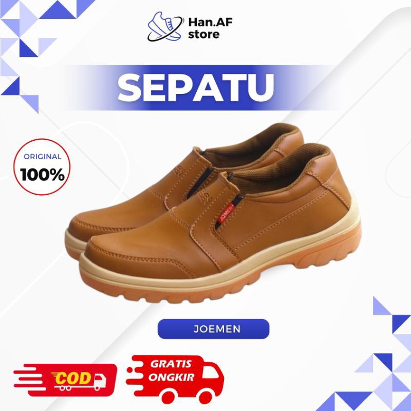 Joemen Sepatu Pria Kulit Joemen J 40 Original Import
