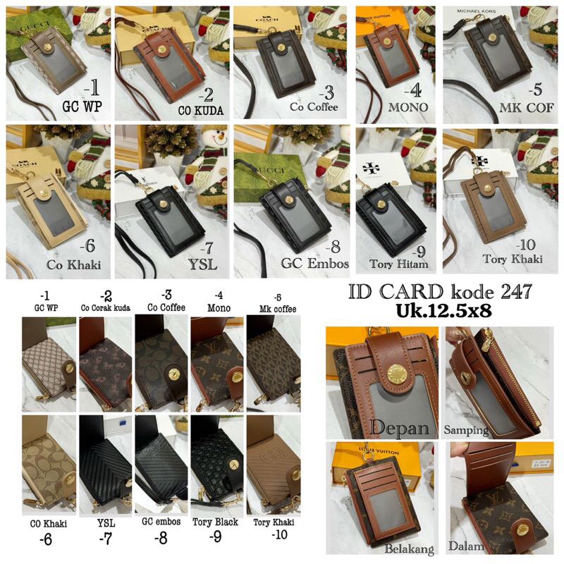 

dompet id card 247 set box