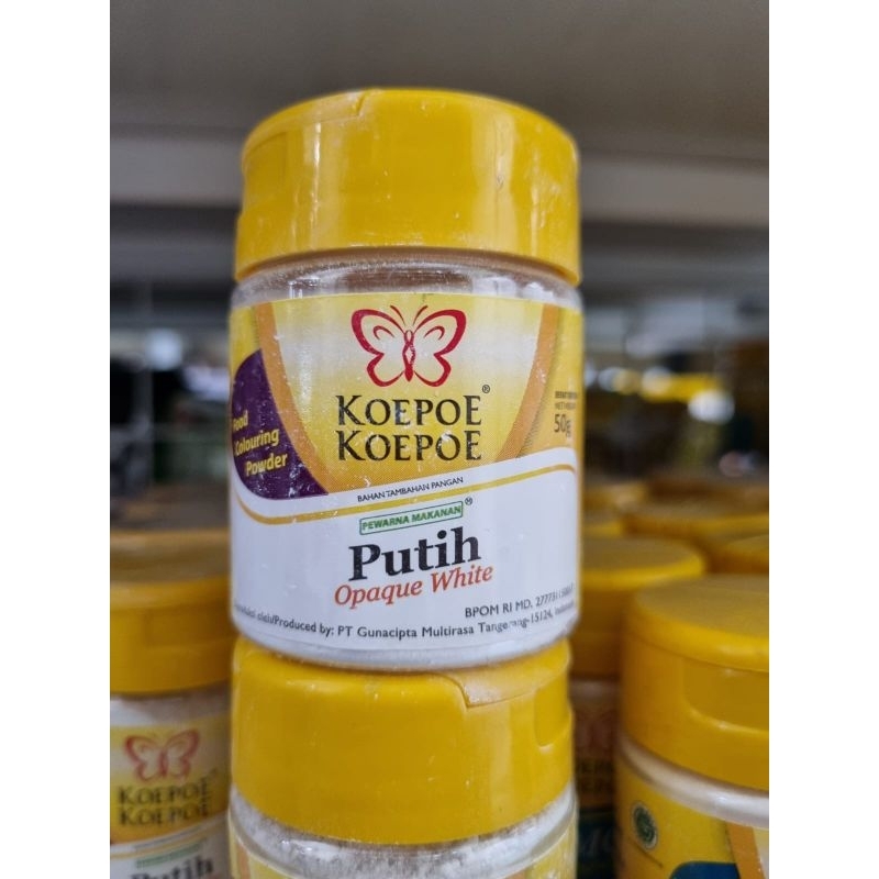 

KOEPOE KOEPOE PUTIH OPAQUA WHITE