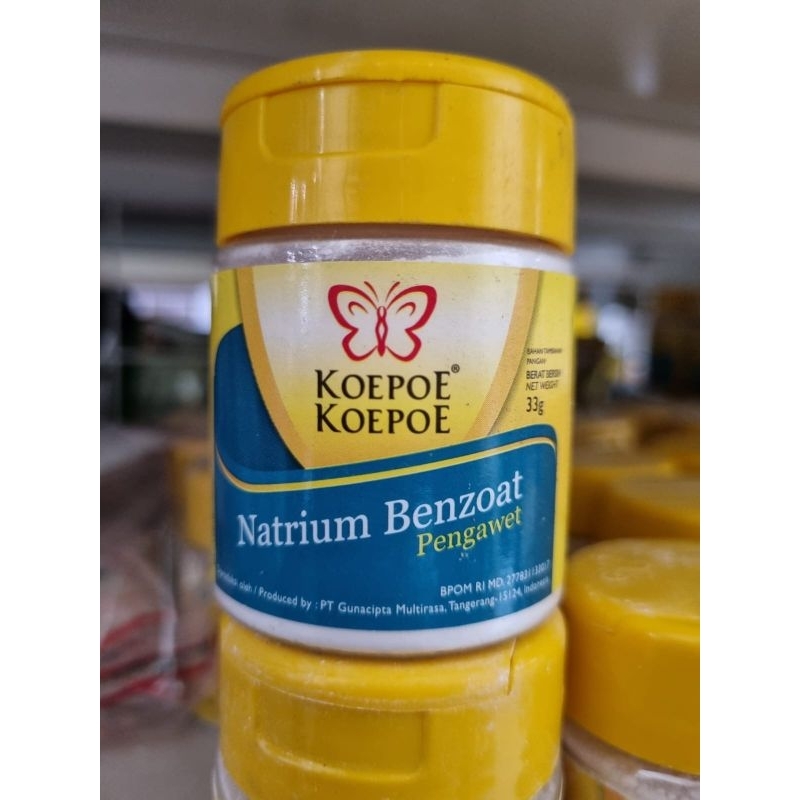 

KOEPOE KOEPOE NATRIUM BENZOAT PENGAWET MAKANAN DAN MINUMAN