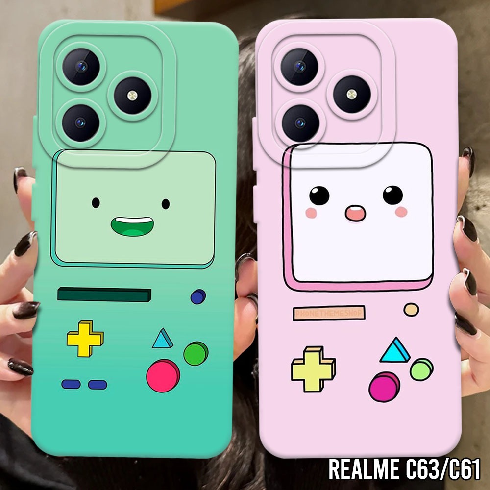 Casing Hp Realme C63/C61 Terbaru - Fashion Case Gameboy (SK07) - Case Pro Camera Realme C63 Sukacase