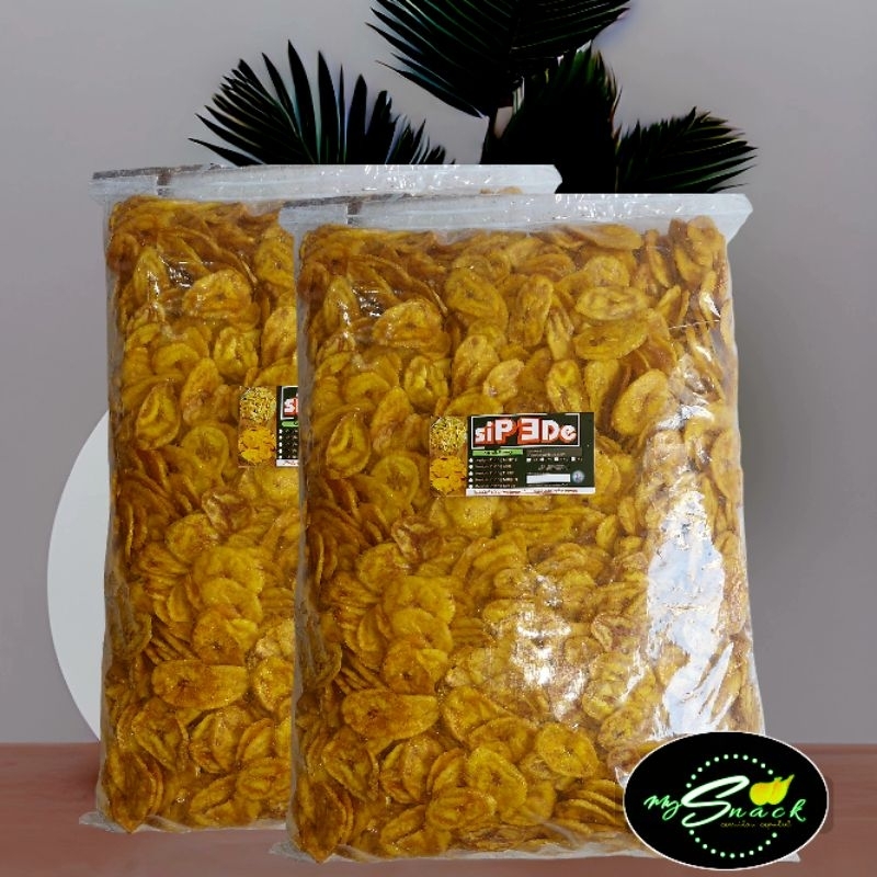 

KRIPIK KERIPIK PISANG KOIN MANIS KEMASAN BALL 2,5 KG