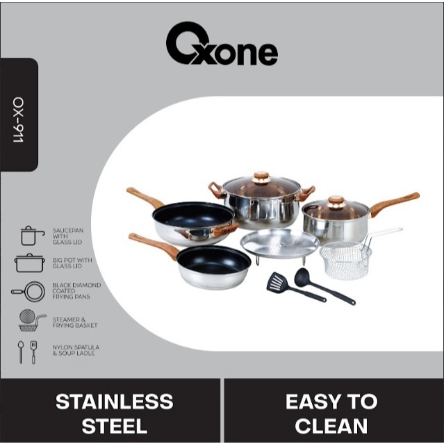 Oxone OX-911 Basic Cookware Set OX911