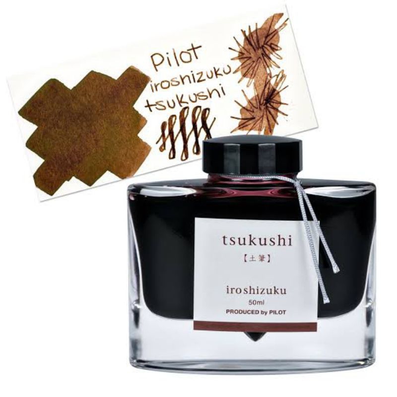 

Tinta IROSHIZUKU TSUKUSHI 50ml by PILOT / Ink Fountain Pen