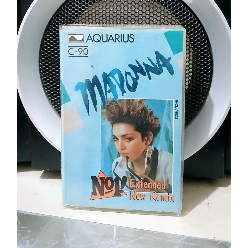 Kaset MADONNA no 1 Extended New Remix C90 - AQUARIUS.