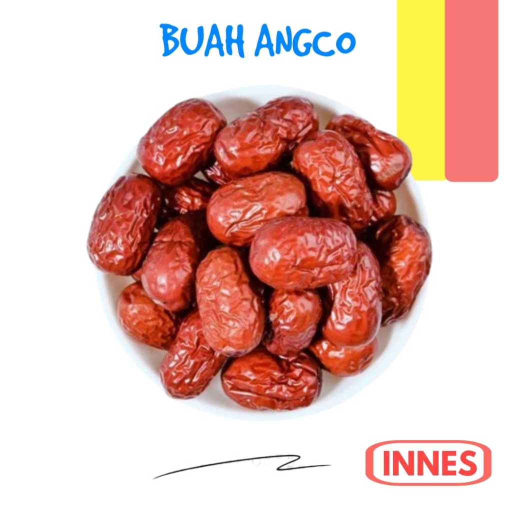 

Buah Angco Merah 500 Gr / Ang Co / Kurma Merah / Red Dates