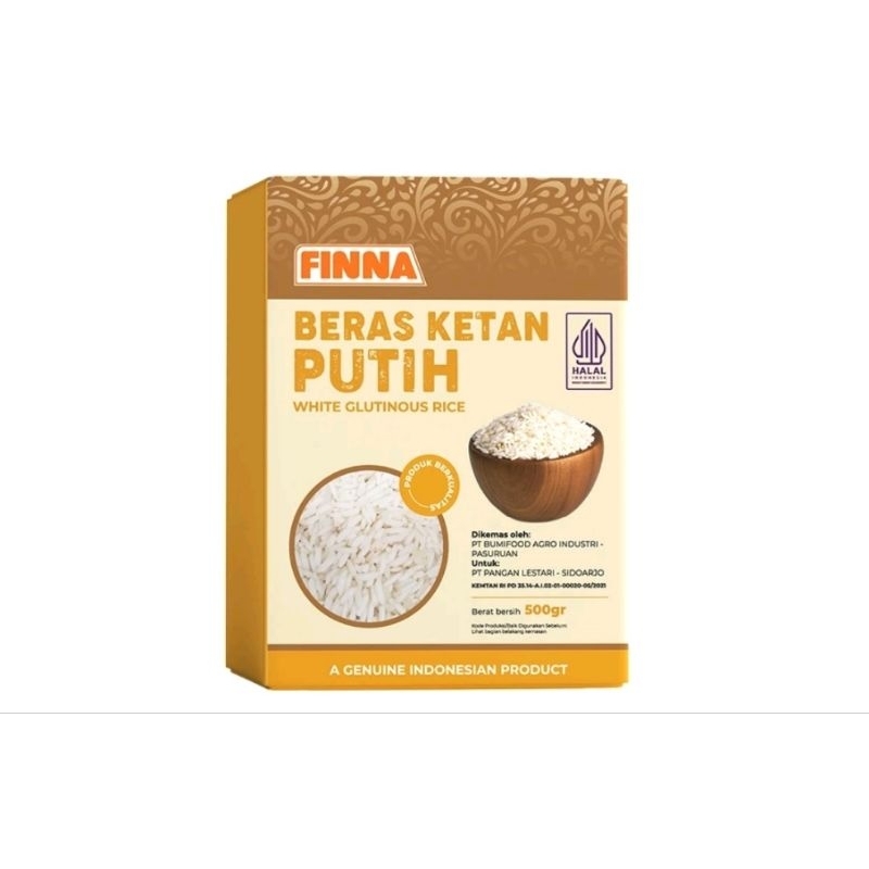 

BERAS KETAN PUTIH - HITAM FINNA